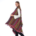 Poncho d&#39;hiver surdimensionné pour femme, écharpe en cachemire pour femme